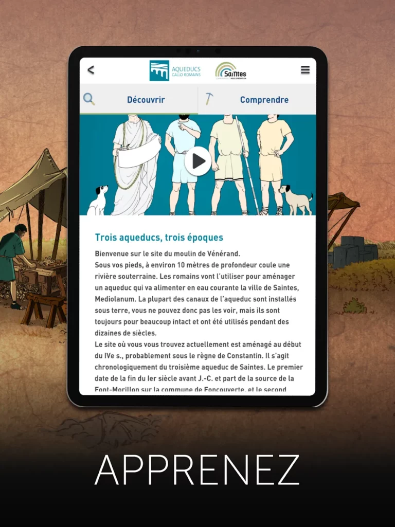 Aqueducs-Gallo-romains-apprendre-version-tablette-Saintes