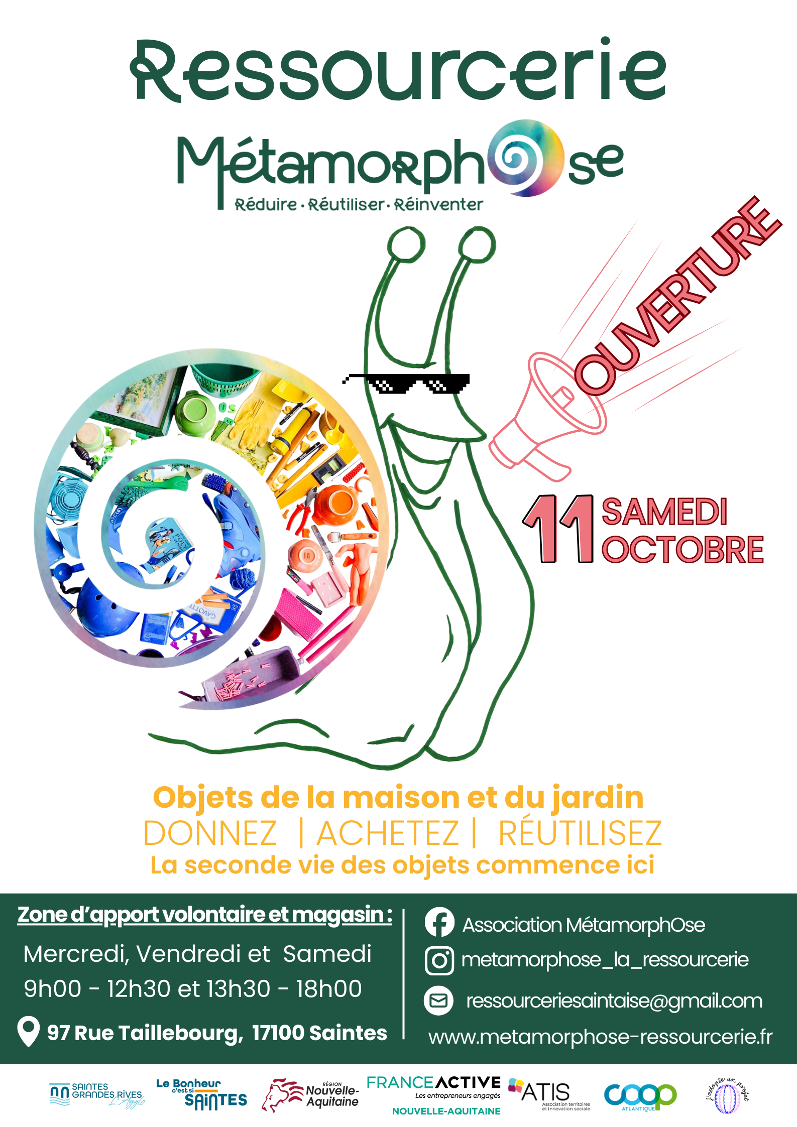 affiche ouverture métamorphose