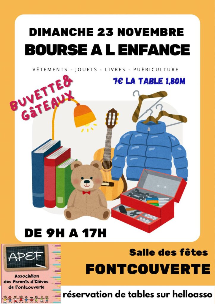 Bourse à l'enfance