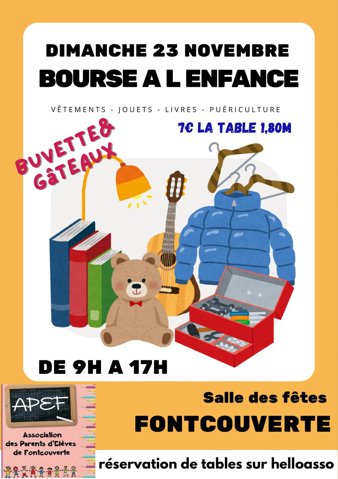 Bourse à l'enfance