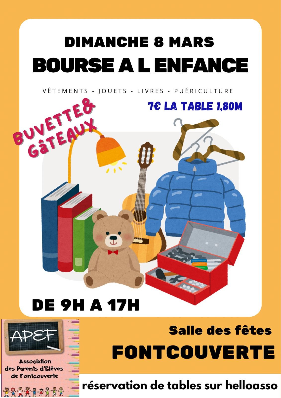 bourse à l'enfance